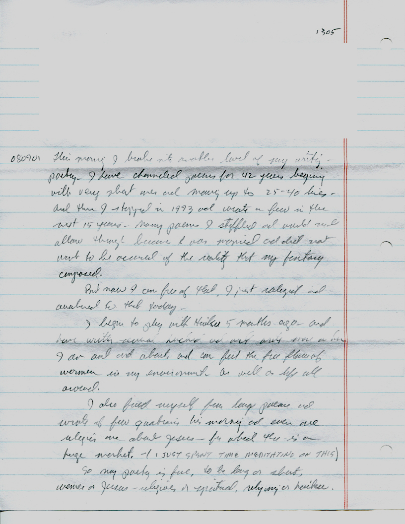 Dr John WorldPeace 2008 Prison Journal